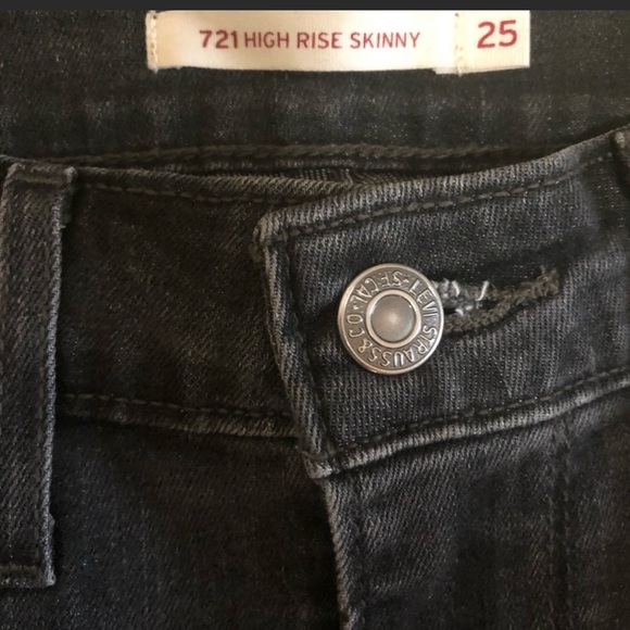 Levi’s 721 High rise skinny jeans - Picture 3 of 3